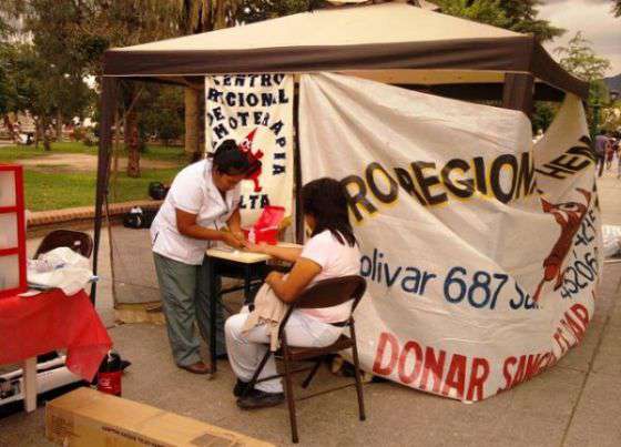 Hoy se esperan más voluntarios a donar sangre
