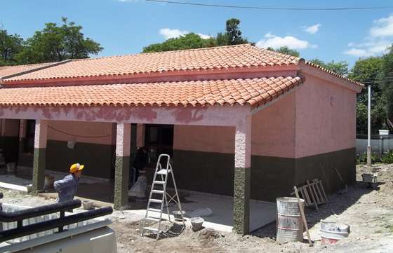 Nuevas aulas para una escuela de San Lorenzo