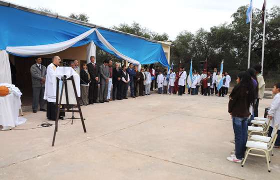 Nuevo edificio para la escuela de la comunidad guaraní de Pichanal