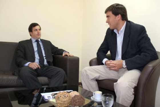 El ministro de Seguridad se reunió con el diputado Posadas