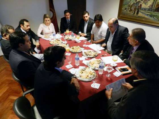 Reunión con legisladores del Frente para la Victoria
