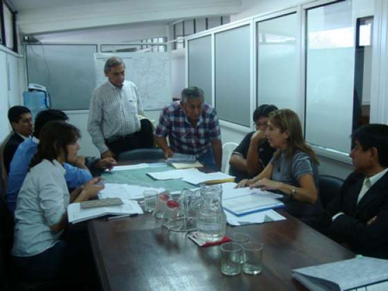 Acciones para el abastecimiento de agua en Santa Victoria Este