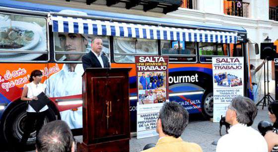 Trabajo capacitó en gastronomía en Aguaray