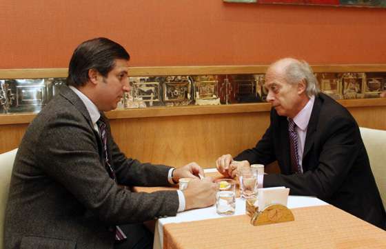 Sylvester analizó la situación del narcotráfico con un juez penal de Buenos Aires