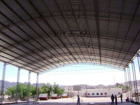 Se construirá un tinglado en la escuela de comercio de Salvador Mazza