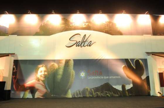 Intensa actividad en el stand de la Provincia en Ferinoa