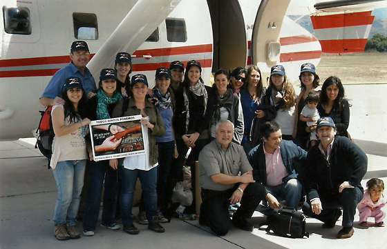 Profesionales del Hospital Británico recorren Santa Victoria Este