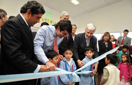 Urtubey inauguró en Coronel Moldes la Escuela de Nivel Inicial Nº 4841