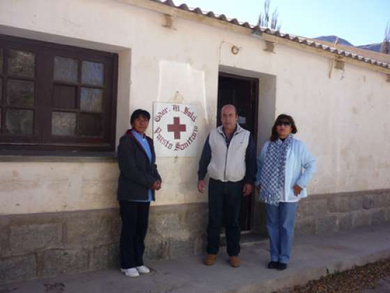 Visita al área operativa de salud de Campo Quijano