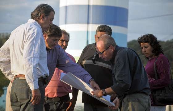 El Director de la Unidad Ejecutora del Fondo de Reparación recorrió Hipólito Yrigoyen