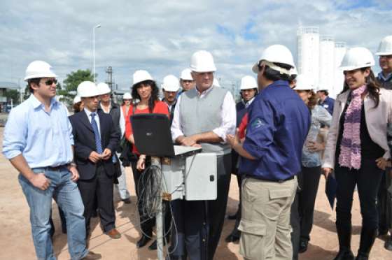 Presentaron la planta para tratamiento de suelos contaminados