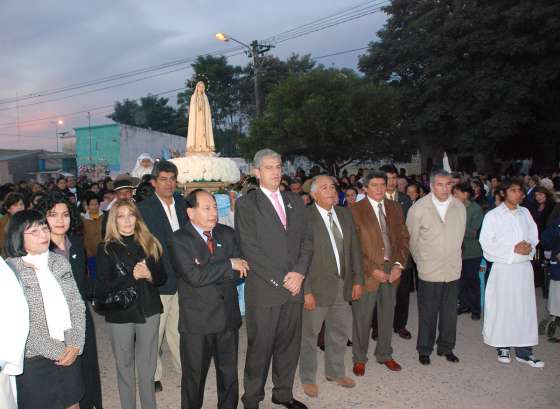 Zottos participó en la fiesta patronal de General Mosconi