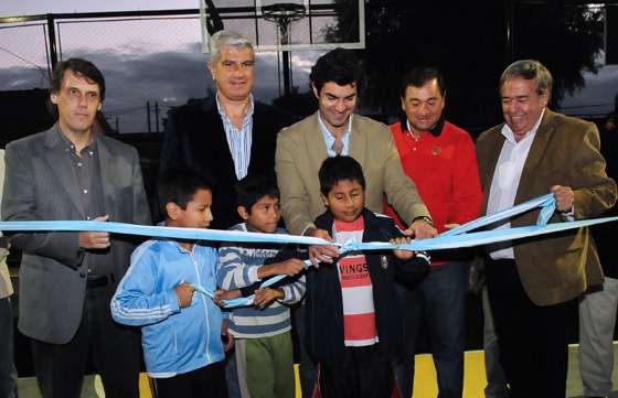 “Estos playones permiten que nuestros chicos puedan desarrollar aún más sus capacidades”, aseguró Urtubey