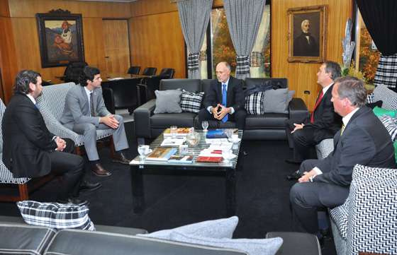 Urtubey se reunió con las nuevas autoridades de Edesa