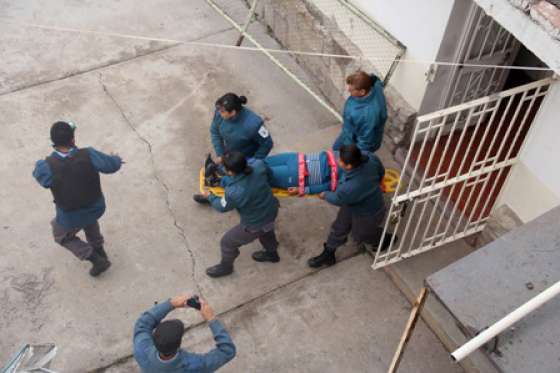 Curso sobre medidas preventivas en catástrofe en el Servicio Penitenciario