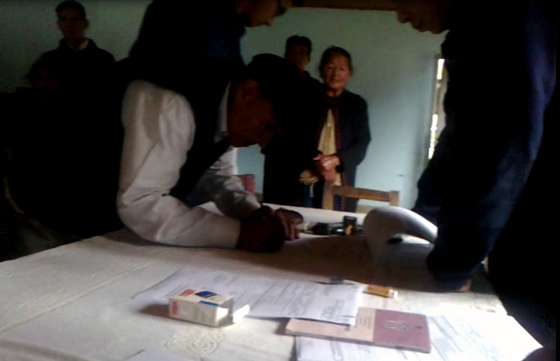 Operativo de documentación en comunidades de pueblos originarios