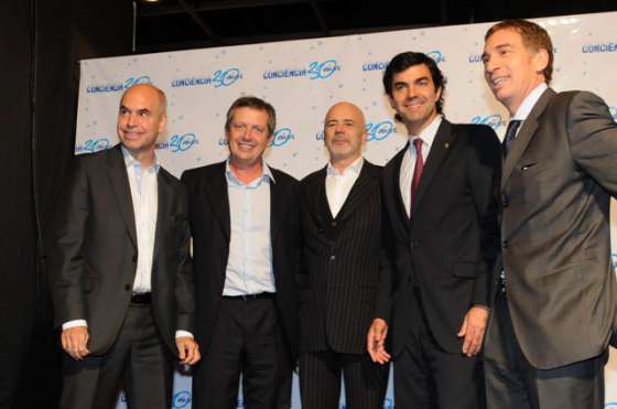 El Gobernador participó de la cena solidaria de la Fundación Conciencia