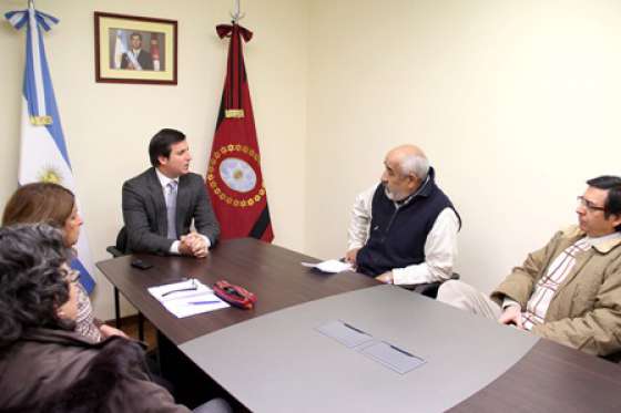 El Ministro de Seguridad recibió a representantes de organismos de Derechos Humanos