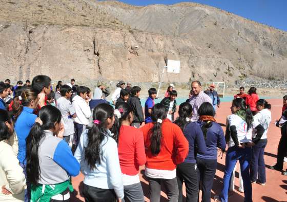 Promueven actividades deportivo recreativas para niños y jóvenes del interior provincial