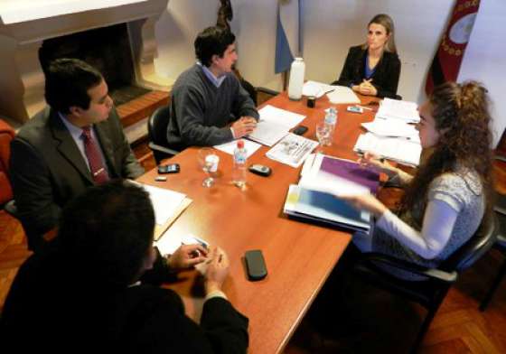 Reunión de gabinete del Ministerio de Derechos Humanos