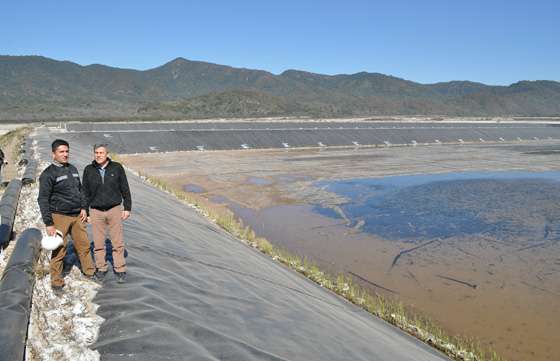Finalizan las obras de la colectora y la planta depuradora zona Norte