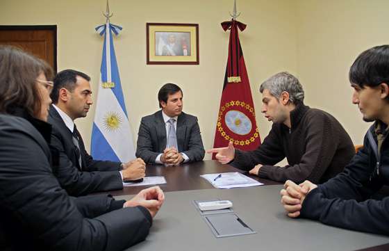 Sylvester se reunió con representantes del Ministerio de Desarrollo Social de la Nación