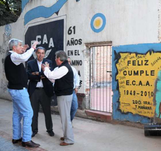 Construirán un anfiteatro en la escuela de comercio de Tartagal