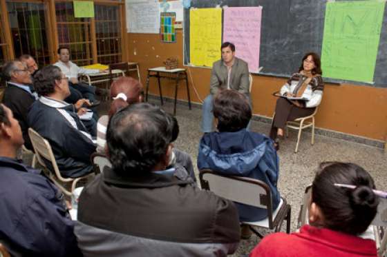 Reunión del Consejo de Seguridad Barrial de Villa Santa Ana