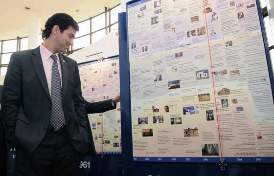 Se  presentó la Línea de tiempo de la ocupación del espacio salteño