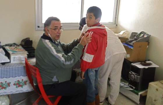 Profesionales y agentes sanitarios recorrieron parajes de Las Lajitas