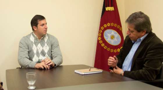 Sylvester se reunió con legislador de San Martín para analizar la seguridad en el Norte provincial