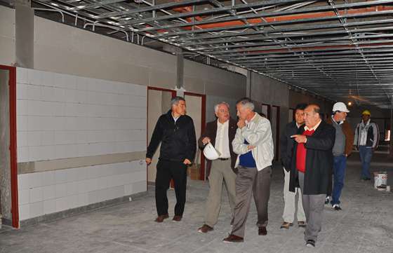 La construcción del Nuevo Hospital Zona Sur registra un avance de más del 60%