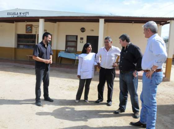 El Vicegobernador recorrió las obras que ejecuta Cultura Nativa en el Chaco salteño