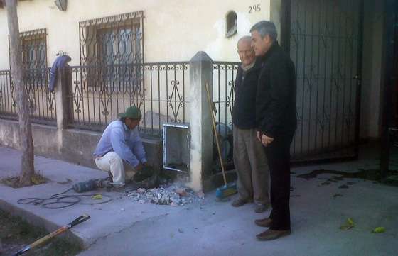 Más de 800 familias se beneficiarán con el tendido de red de gas en El Carril