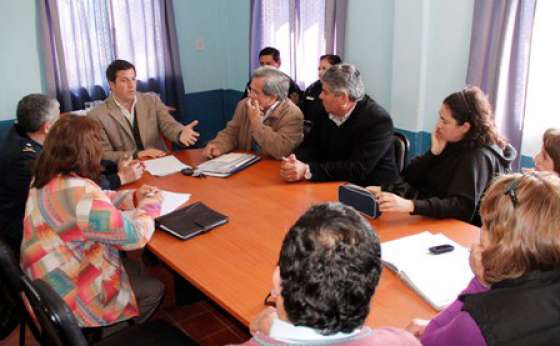 Reunión de trabajo con la Cooperadora Policial de Rosario de la Frontera