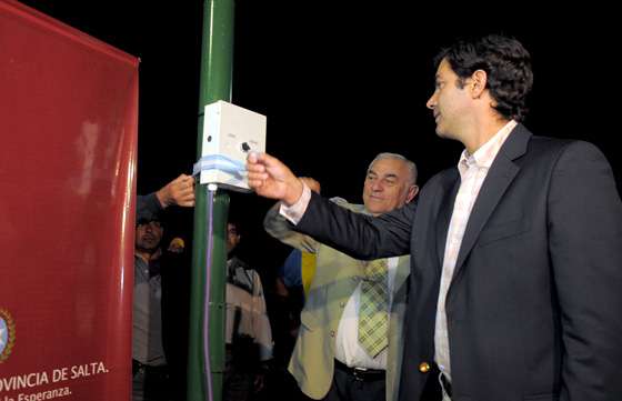 Urtubey inaugurará hoy la red de alumbrado público en Parque Industrial de Güemes