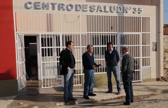 Funcionarios recorrieron obras en la zona oeste de la ciudad