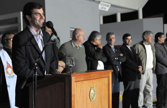 En General Güemes, Urtubey  inauguró el alumbrado público de un tramo de la ruta 34