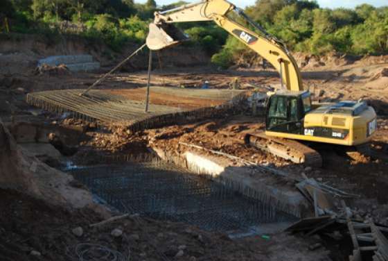 En setiembre finalizará la obra del puente La Cañada en Ruta Provincial 15