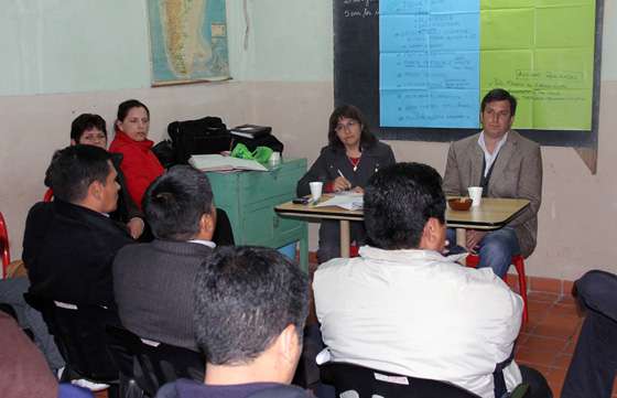 Reunión de Seguridad con vecinos de barrio Luján