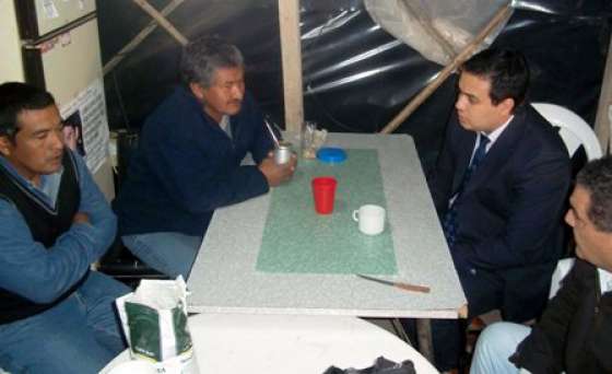 Continúa el apoyo del Gobierno a familiares de Daniel Solano desaparecido en el sur