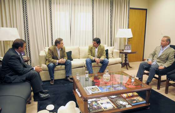 El Gobernador recibió al intendente de San Francisco, Córdoba