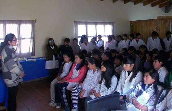 Seguridad dictó charlas de prevención sobre Violencia Escolar en Cachi