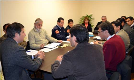 Mesa de trabajo de Seguridad con los comerciantes capitalinos