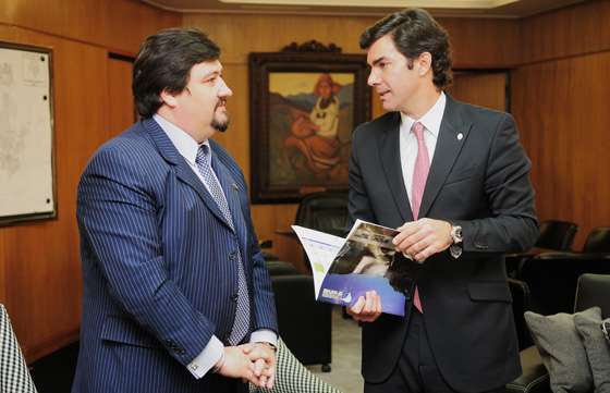 Urtubey recibió al gobernador de Misiones