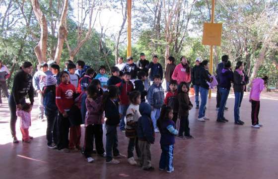 Simulacro de evacuación en Aguaray