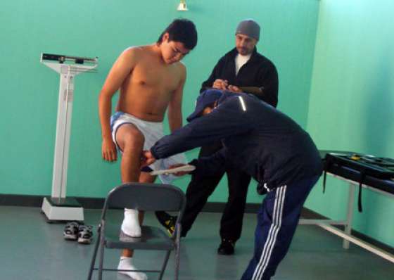 Se realizaron estudios antropométricos a jugadores de rugby