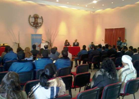 Curso de arbitraje de fútbol destinado a los internos