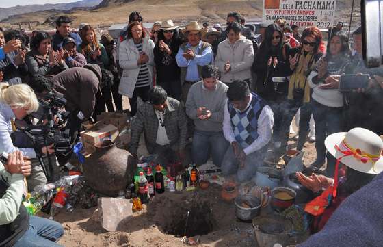 Se realizó en San Antonio de los Cobres la Fiesta de la Pachamama