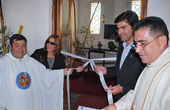 Urtubey inauguró obras de la Capilla Nuestra Señora de las Nieves en Metán